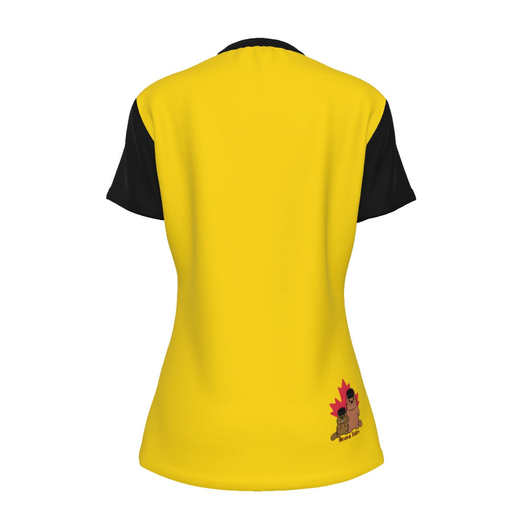 Finna Me - Intersex - round neck tee - yellow