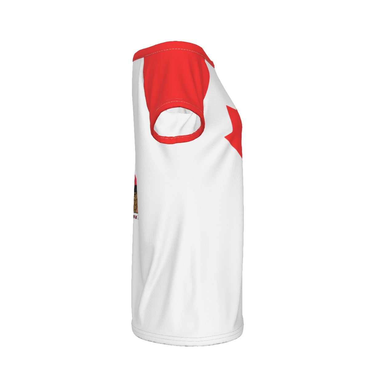 Canadian - Grade EH - off shoulder - white/red