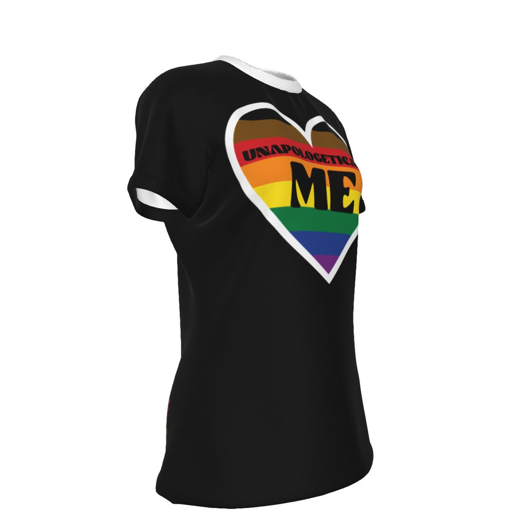 Pride - POC Rainbow - round neck tee - black