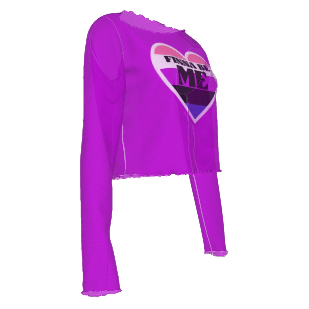 Finna Me - Gender Fluid - mesh - purple