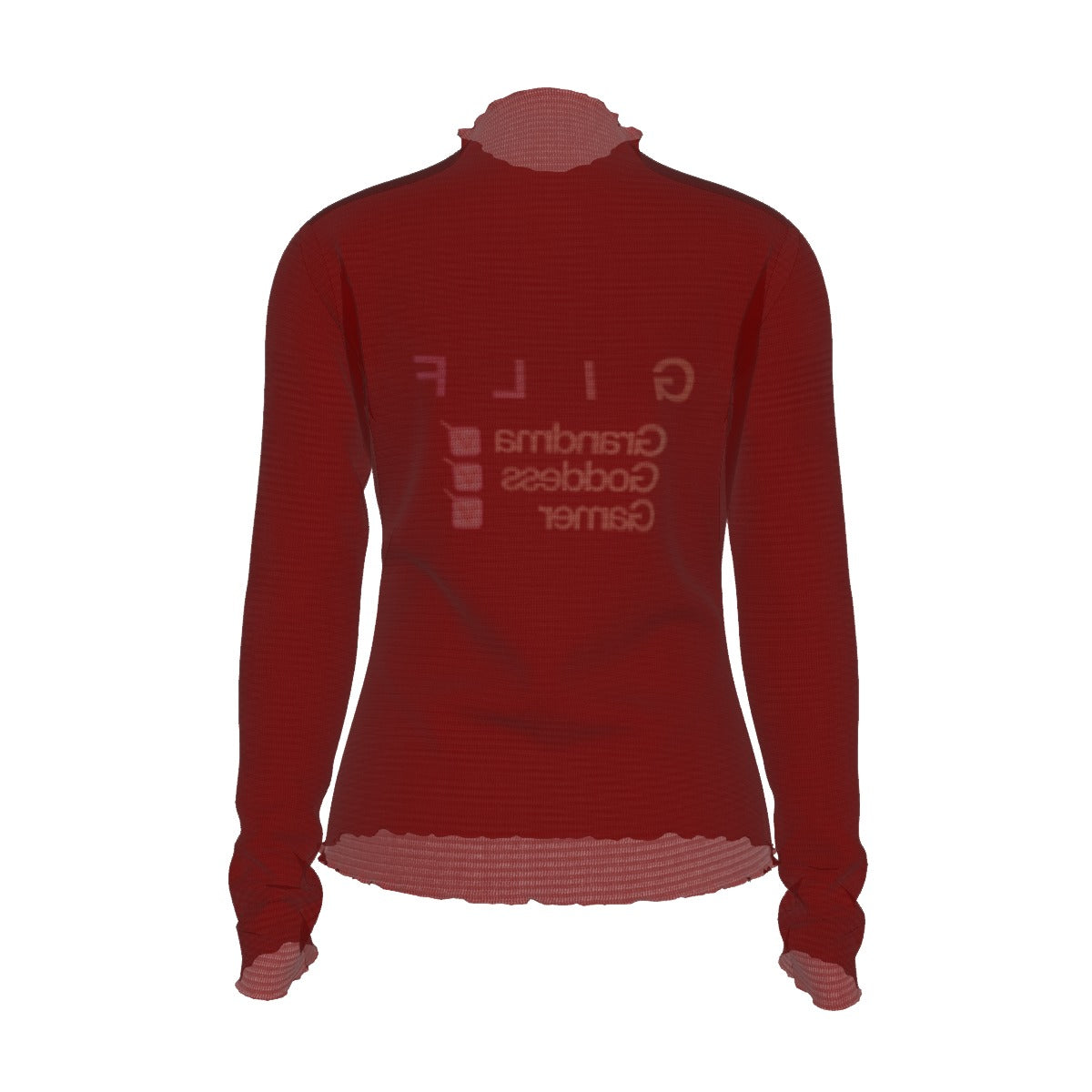 GILF - mesh - maroon