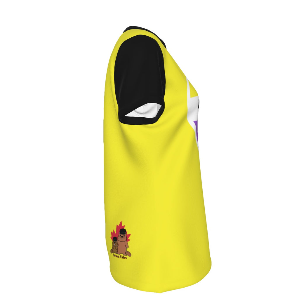 Finna Me - Non Binary - round neck - yellow