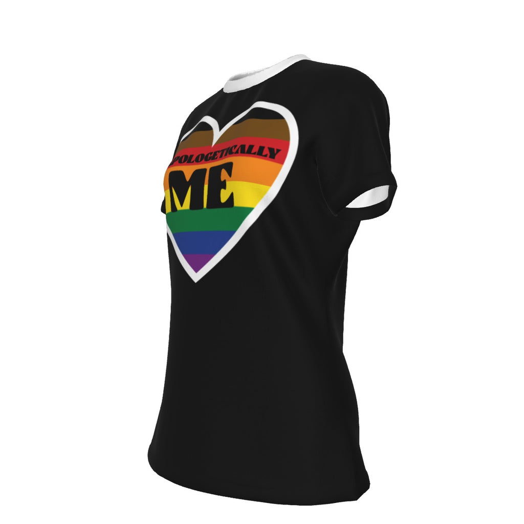 Pride - POC Rainbow - round neck tee - black