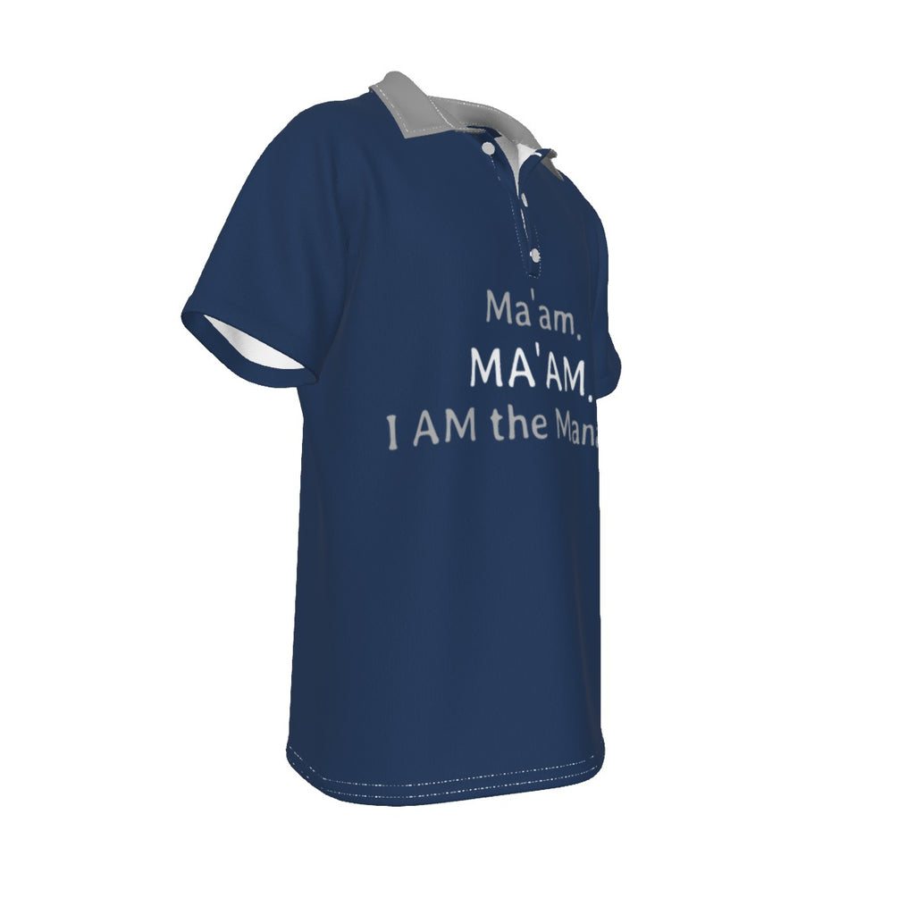 I'm the Manager - Men's Polo Tee - blue