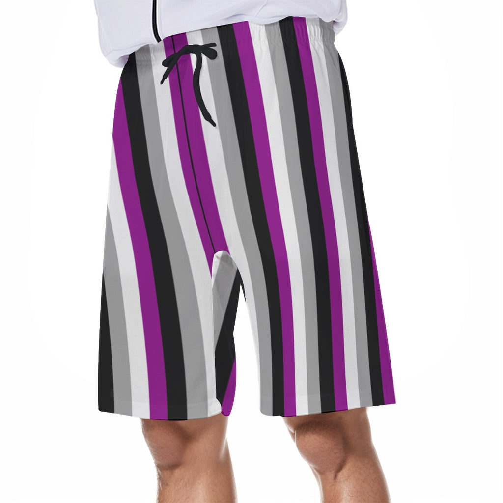 Pride - Asexual - Men's beach shorts