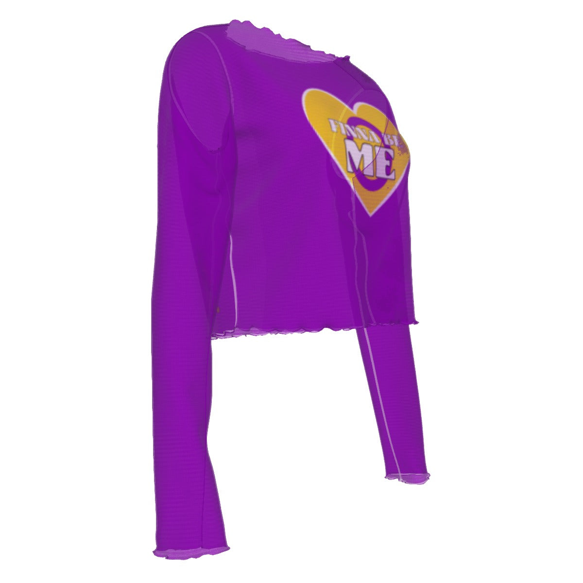 Finna Me - Intersex - mesh crop - purple