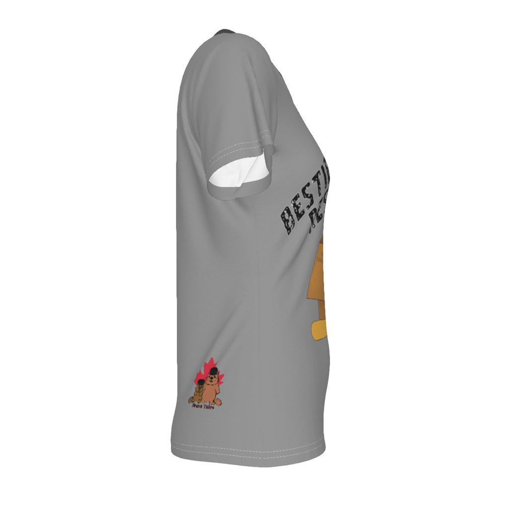 Bestie Emergency Response Kit - grey - V neck tee