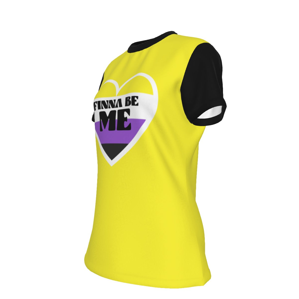 Finna Me - Non Binary - round neck - yellow