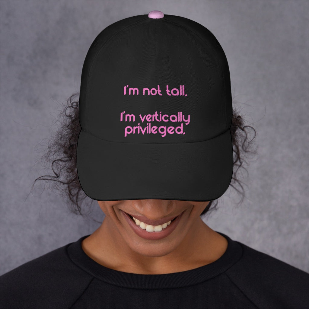 Vertically Privileged - baseball cap - black