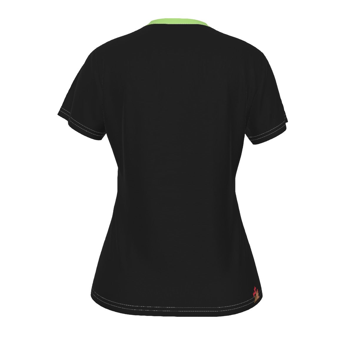 Pattycake healing - v neck tee - black
